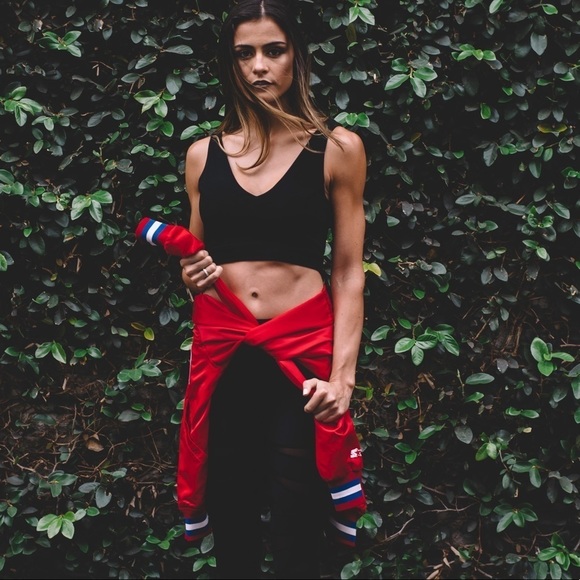 VINTAGE satin Starter jacket szM/L NBA LA Clippers varsity coat rare 90s 80s vtg - Picture 15 of 16